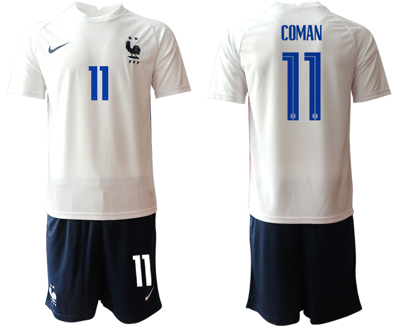 Men 2021 France away 11. soccer jerseys->france jersey->Soccer Country Jersey